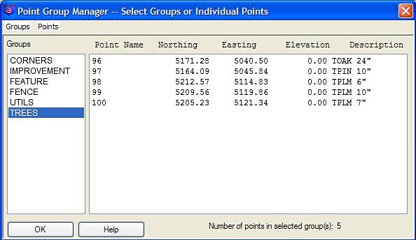 Carlson Survey (IntelliCAD® (built-in))