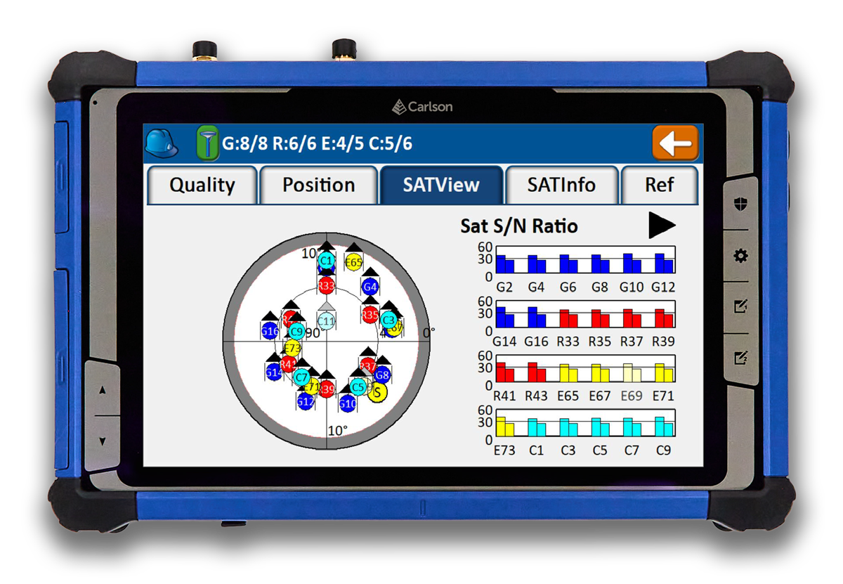 Carlson RT5 Cell US Model with SurvPC GPS