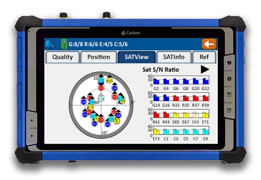 Carlson RT5 Cell US Model with SurvPC GPS