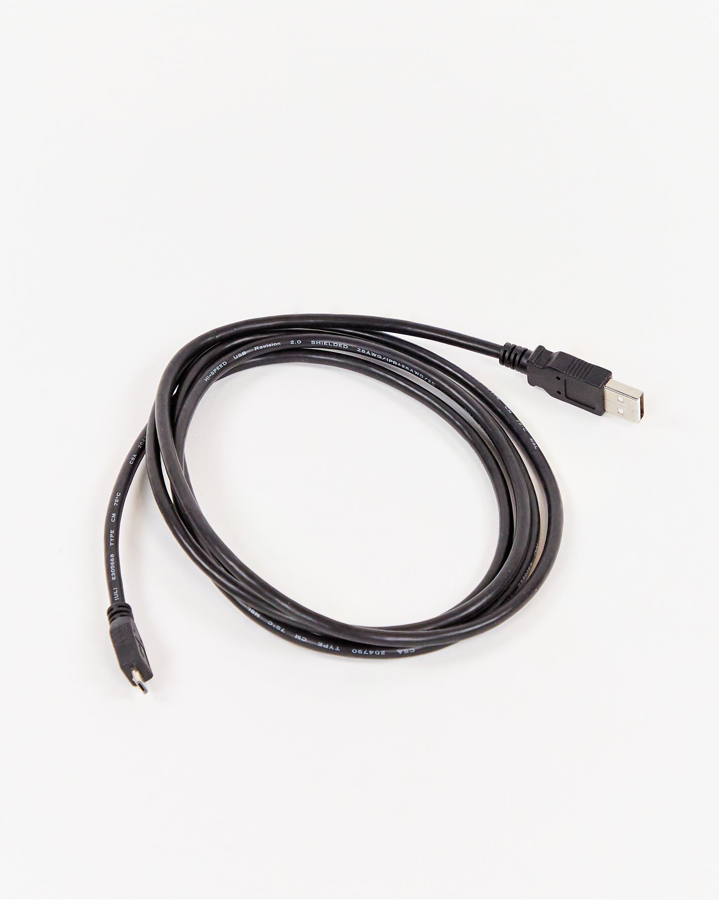 USB Micro Client Sync Cable USB-A full size to USB-B Micro, 6 ft.